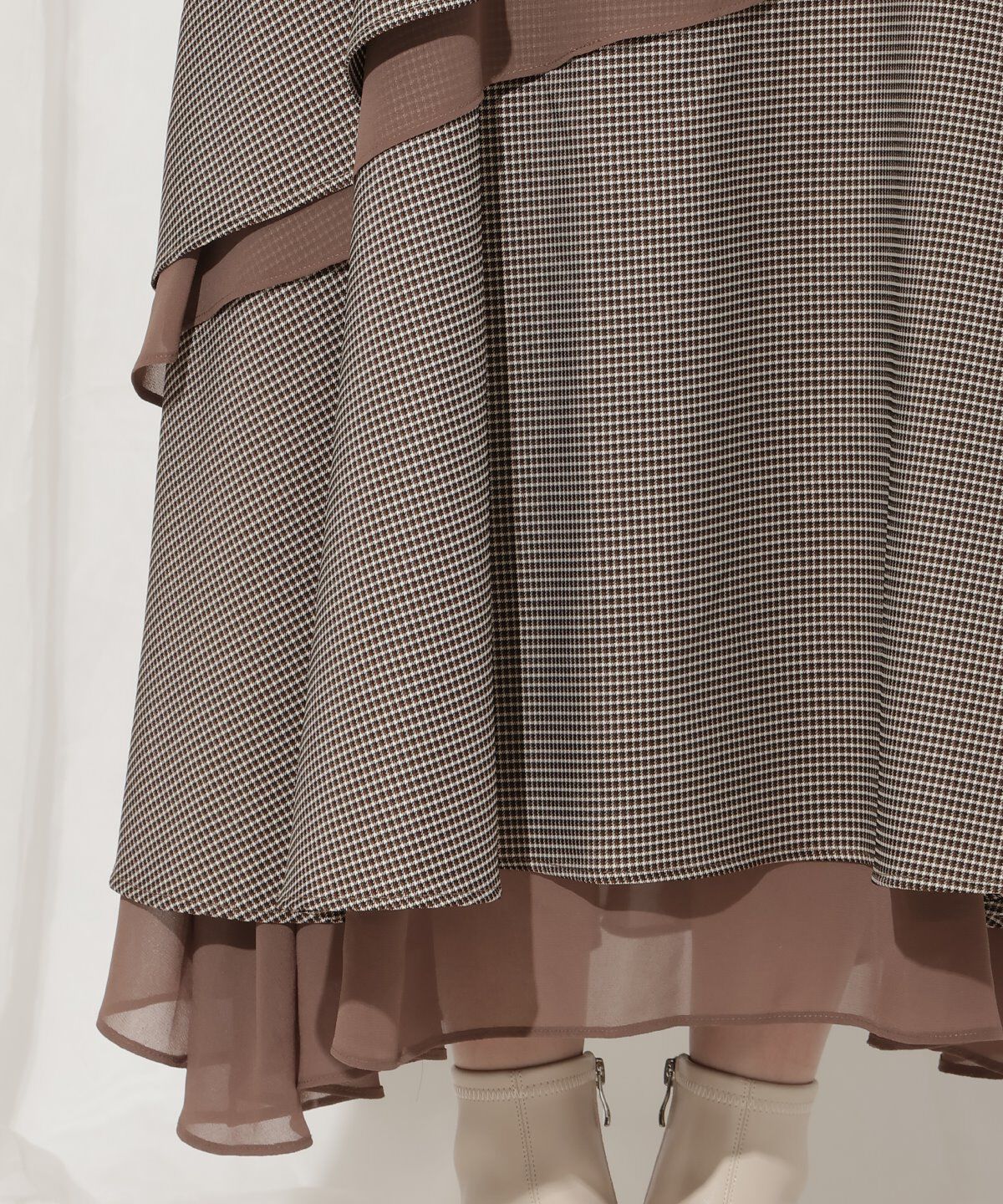 WILLSELECTION「ティアードギャザーキャミワンピース」|ワンピース|