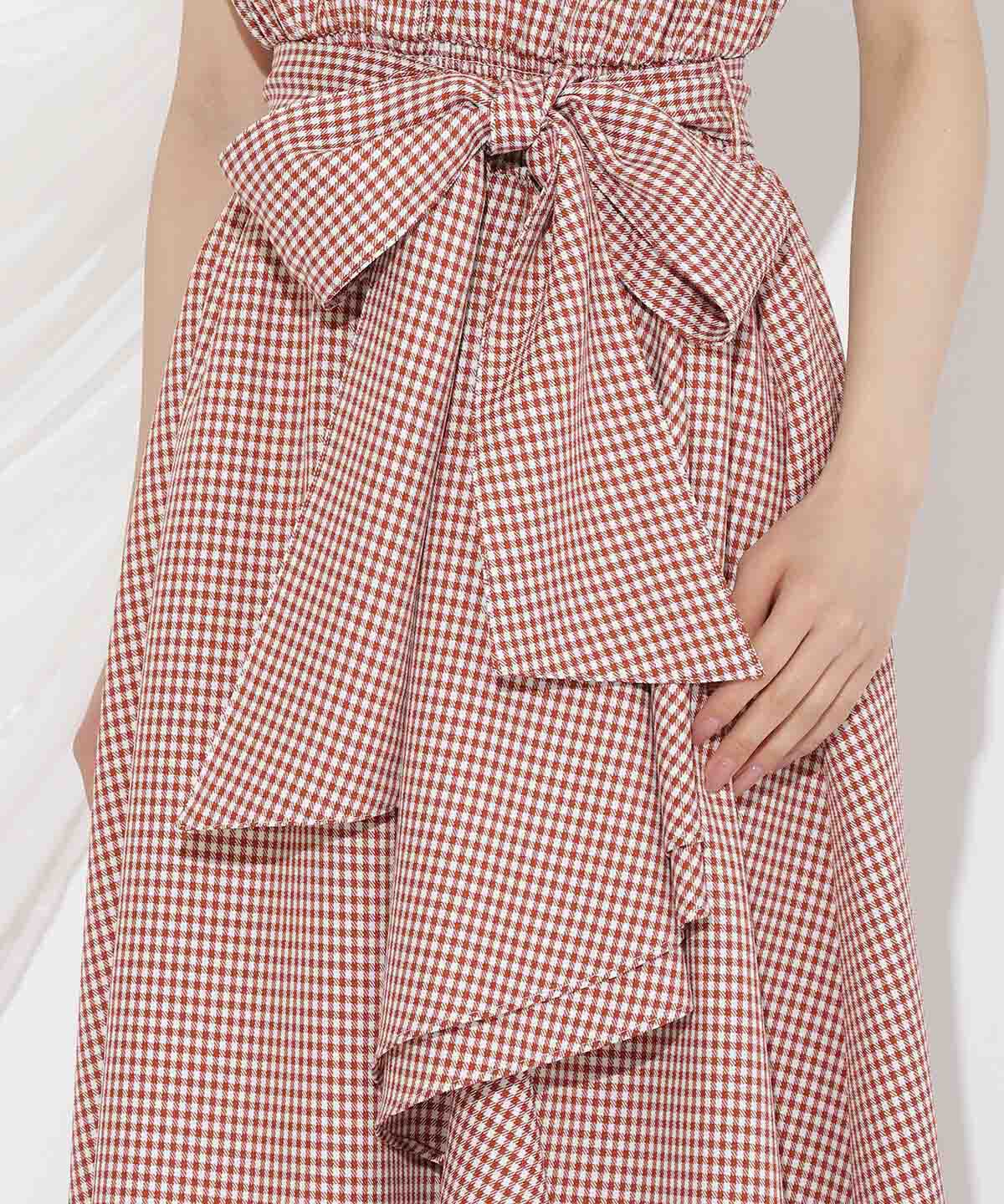 WILLSELECTION「ラッフルシャツワンピース」|ワンピース|