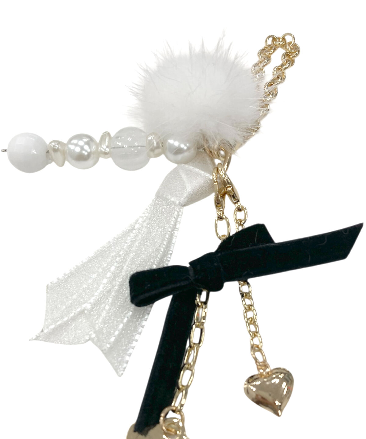 WILLSELECTION「ファー付きベロアリボンチャーム」|その他|