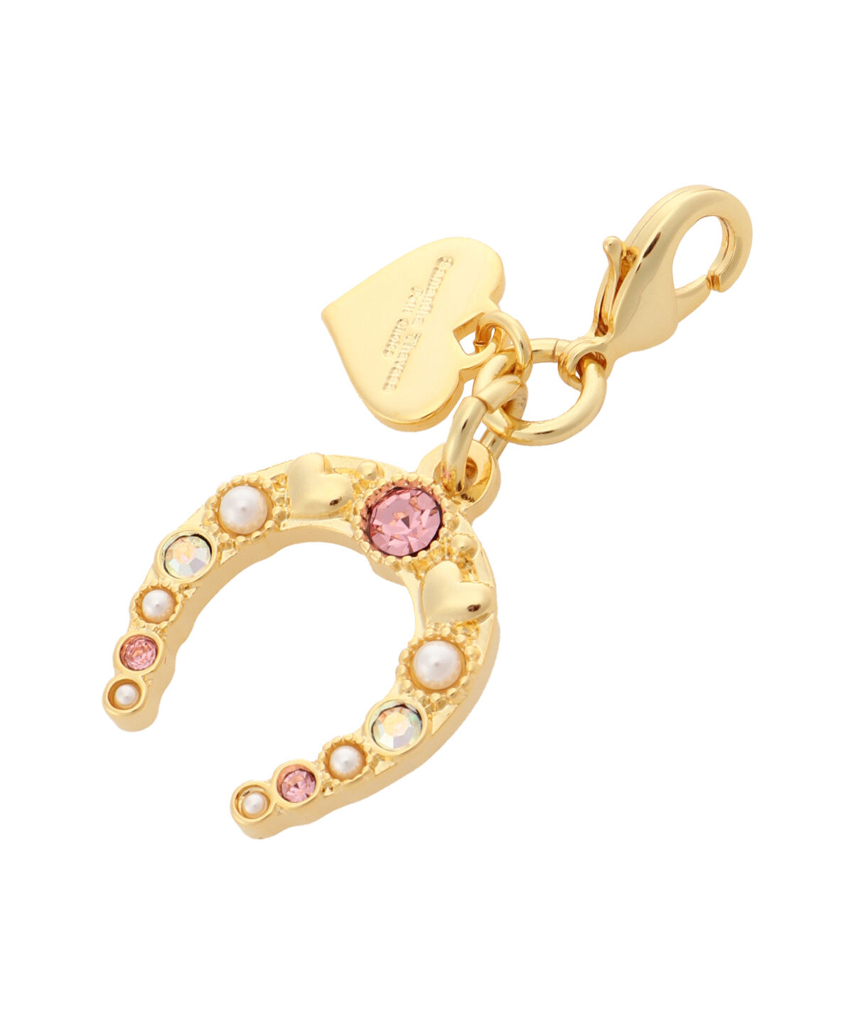 Samantha Thavasa Petit Choice「ホースシューモチーフ ファスナーチャーム」|チャーム・キーホルダー|ピンク