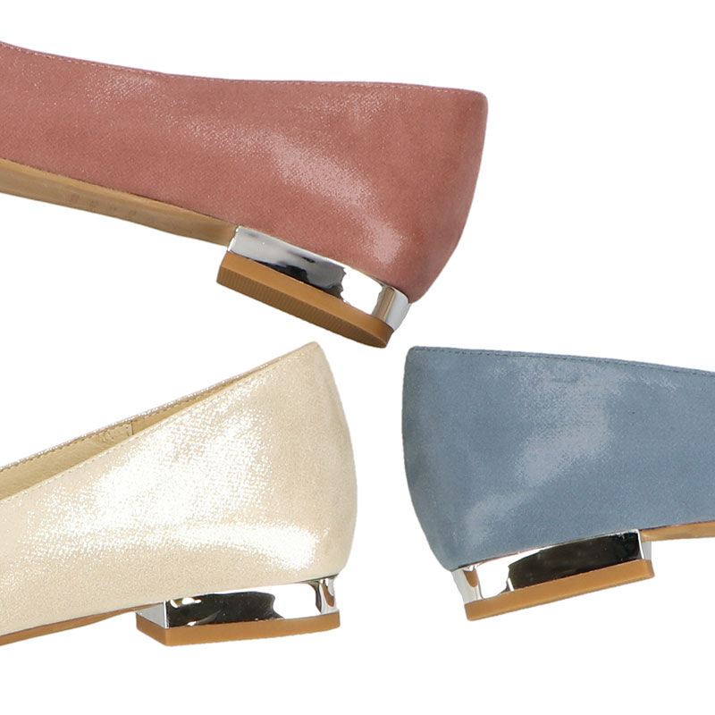 ORiental TRaffic「【アウトレット価格】メタリックヒールビジューパンプス/31126」|パンプス|