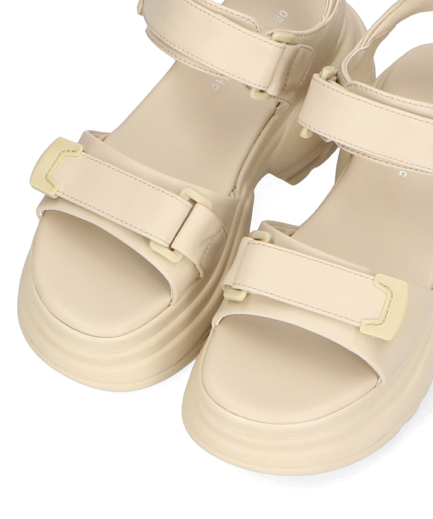 ORiental TRaffic「【アウトレット価格】厚底スニーカーソールサンダル/41205 サンダル 履きやすい スポサン 人気」|サンダル|