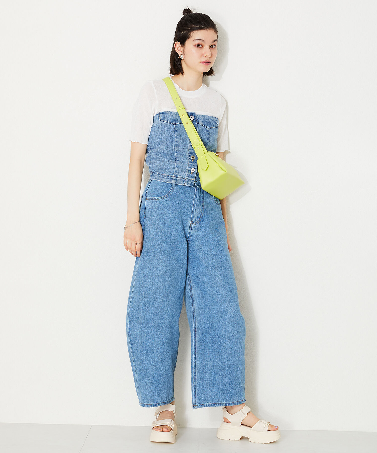 ORiental TRaffic「【アウトレット価格】厚底スニーカーソールサンダル/41205 サンダル 履きやすい スポサン 人気」|サンダル|