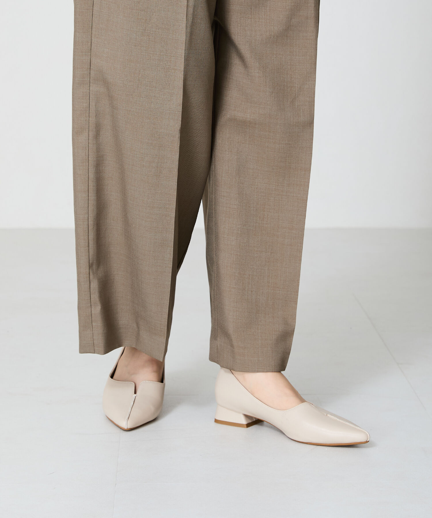 ORiental TRaffic「【WEB限定/累計2万足突破】フレア ヒール ポインテッドトゥ パンプス /45301 ヒール2.8ｃｍ 通勤靴 」|パンプス|