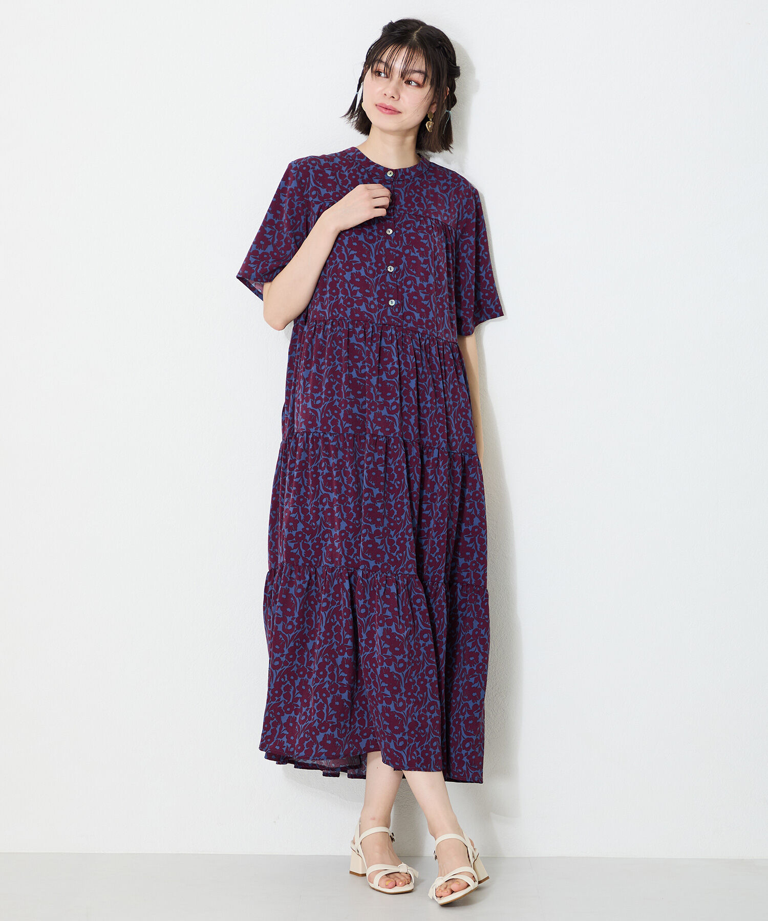 ORiental TRaffic「●2025春夏新作●リボンストラップヒールサンダル/51217 サンダル 人気 売れてる トレンド」|サンダル|