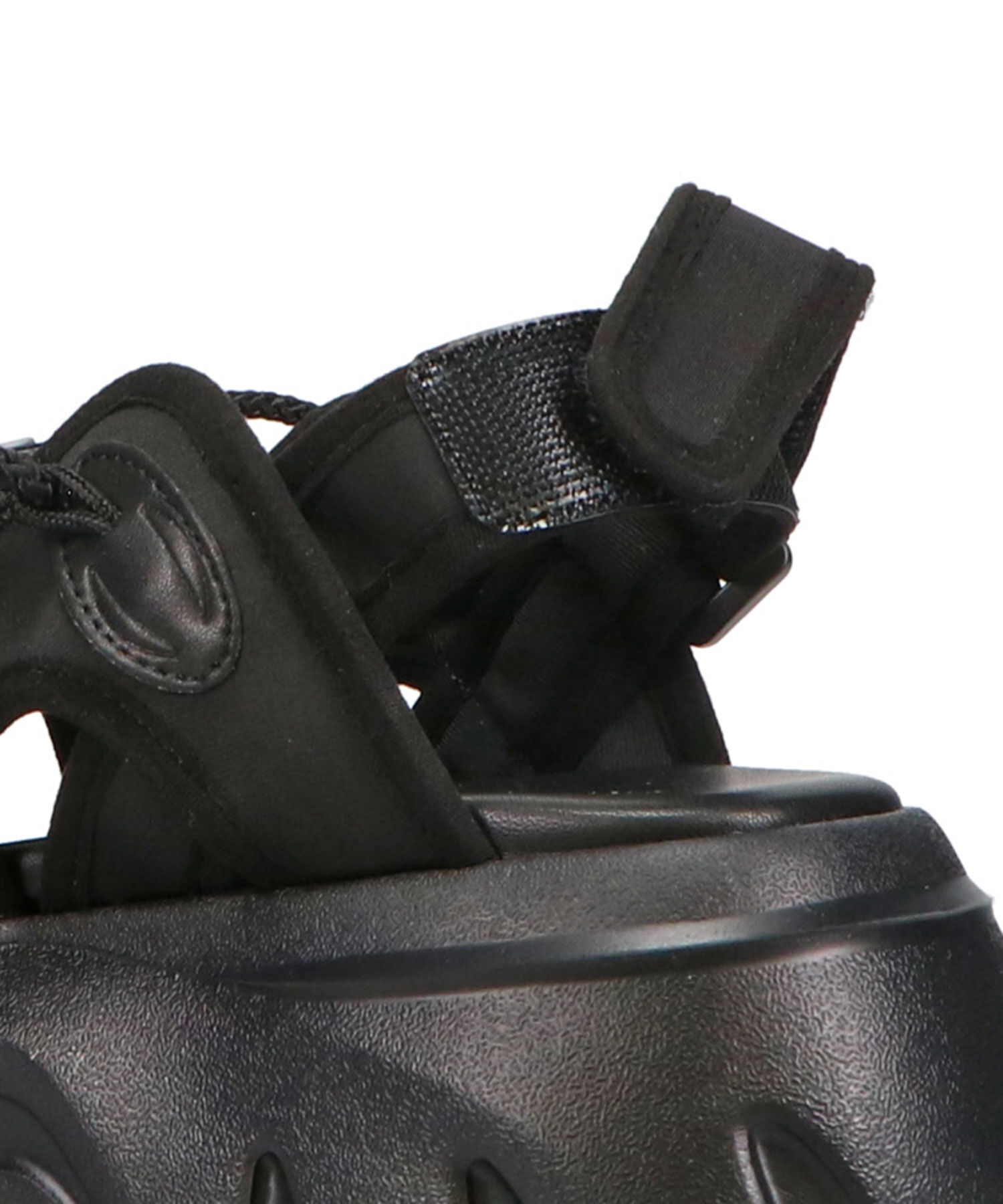 ORiental TRaffic「●2025春夏新作●ドローコード&times;メッシュ厚底サンダル/51210 サンダル 厚底　メッシュ トレンド」|サンダル|