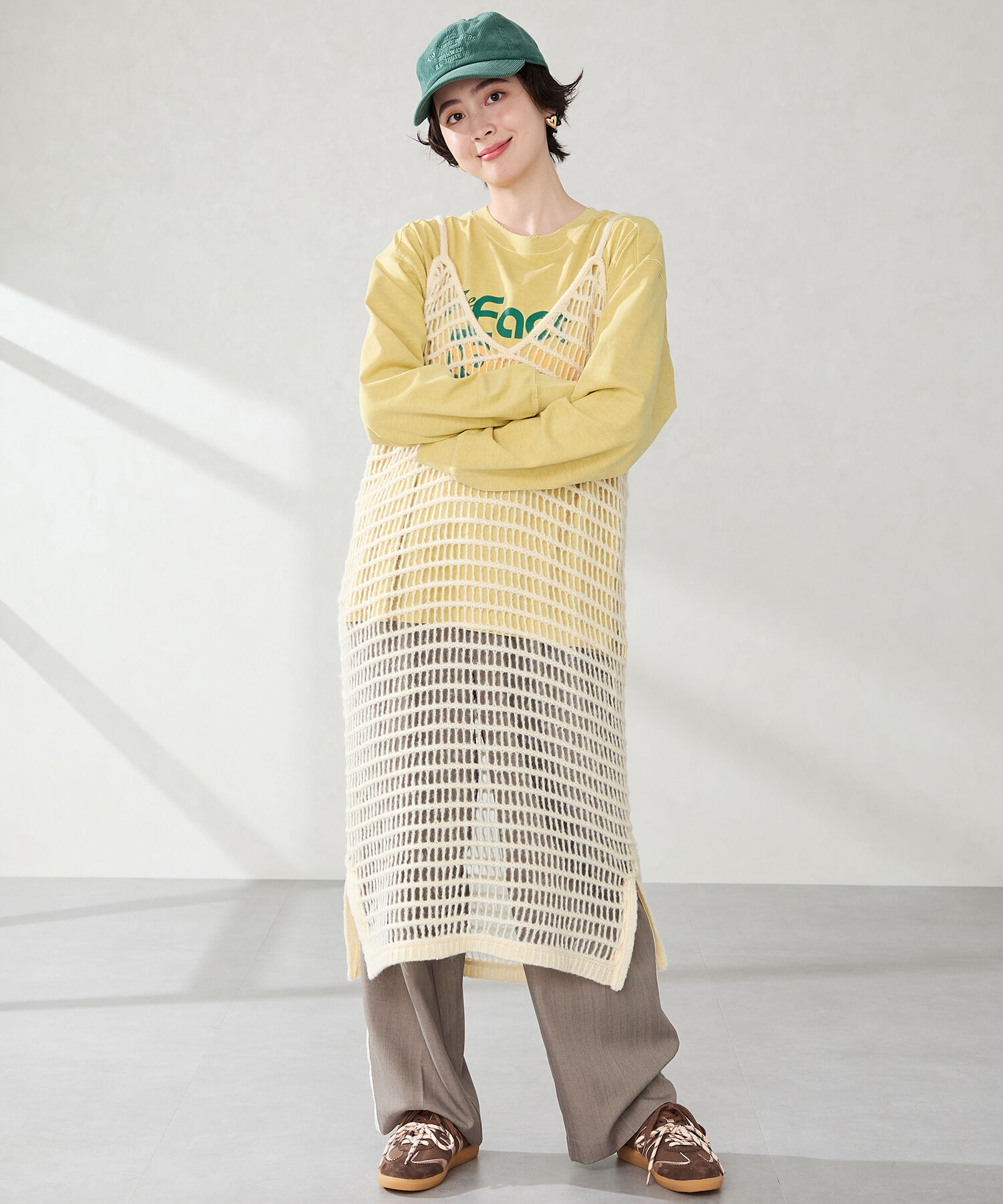 ORiental TRaffic「ダブルシューレースジャーマン スニーカー /OT3788 フラット」|スニーカー|