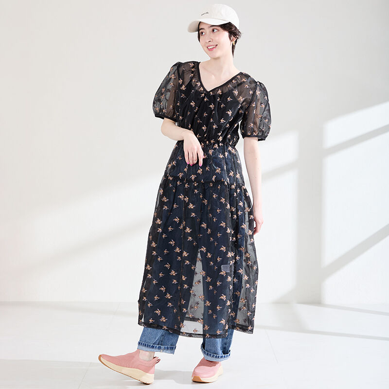 ORiental TRaffic「●2026春夏新作●【瞬間フィット】ニット防水スニーカー/OT3799」|スニーカー|