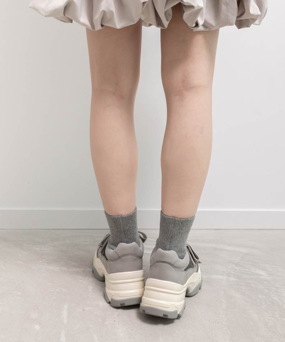  「2WAY ソックスドッキングリボンスニーカー」|スニーカー|