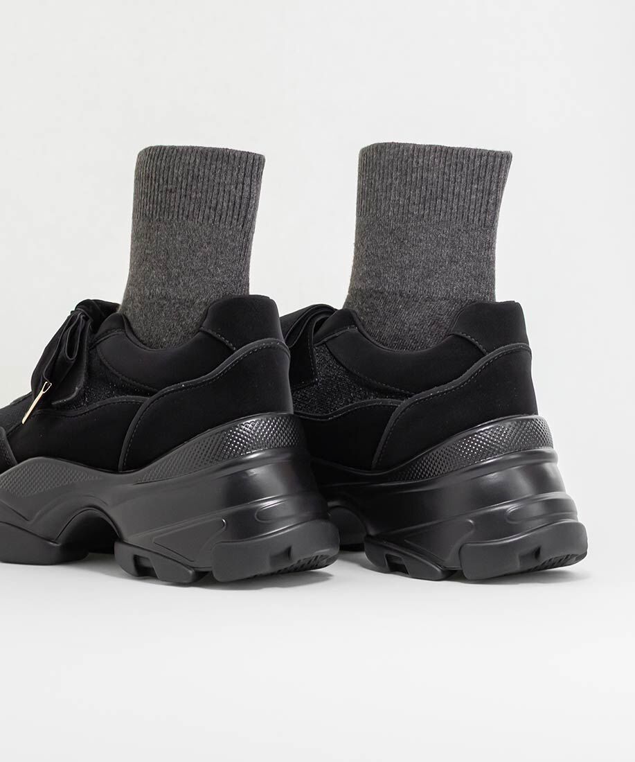  「2WAY ソックスドッキングリボンスニーカー」|スニーカー|