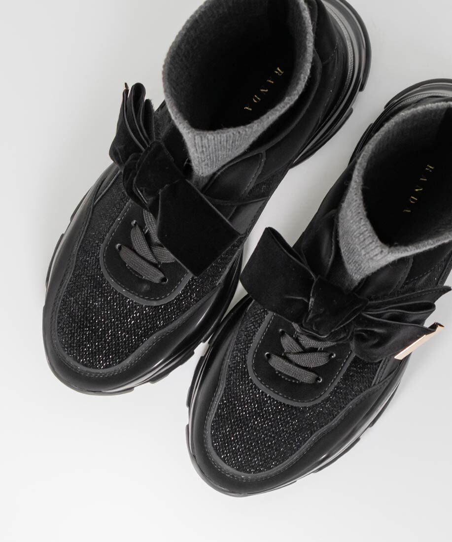  「2WAY ソックスドッキングリボンスニーカー」|スニーカー|