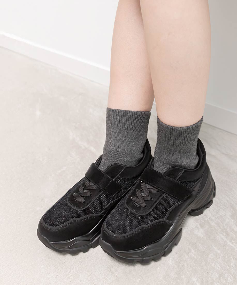  「2WAY ソックスドッキングリボンスニーカー」|スニーカー|