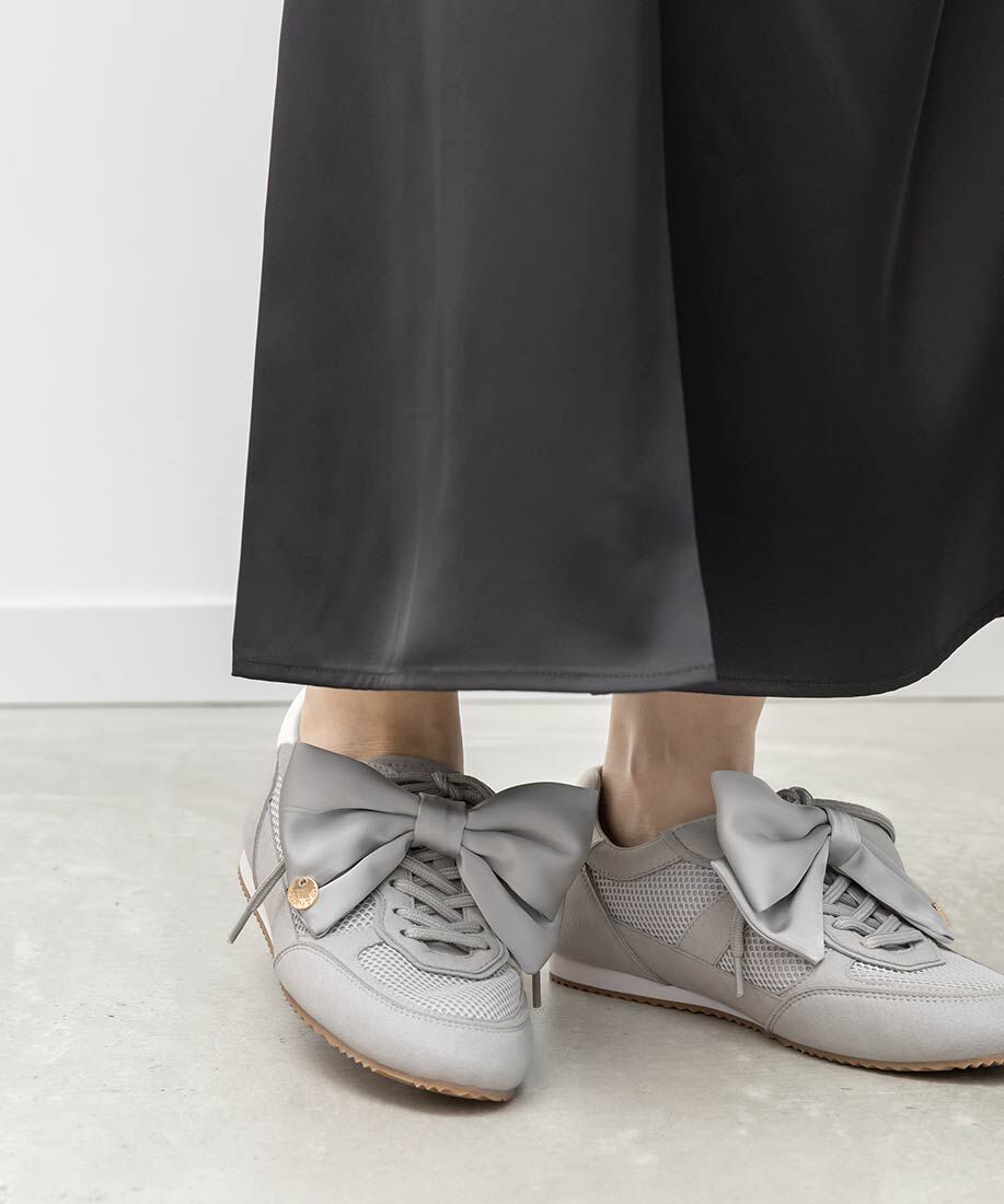  「2WAY サテンリボンロープロファイルスニーカー」|スニーカー|