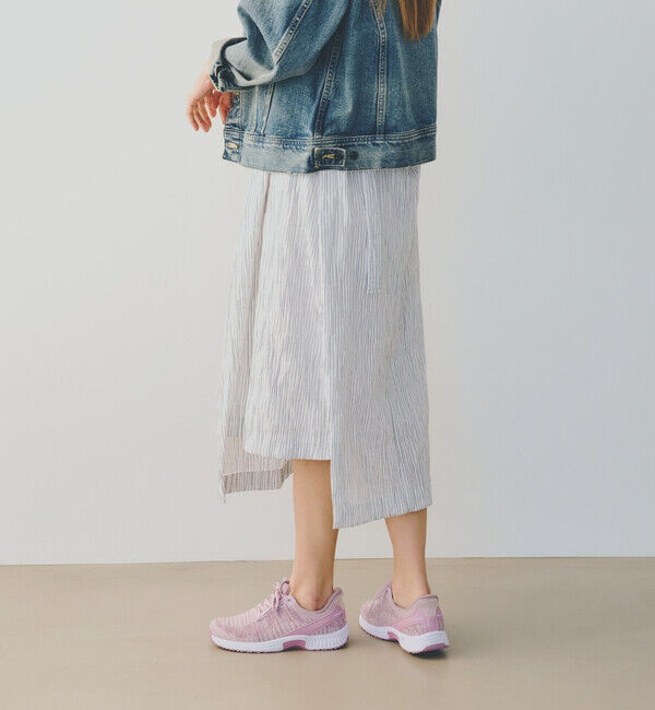 Orthofeet「【オーソフィート】キタ ミディアム/ローズ テキスタイル/シューズ レディース/Orthofeet」|スニーカー|