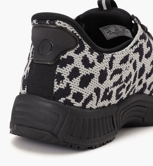 Orthofeet「【オーソフィート】キタ ワイド/スノーレオパード テキスタイル/シューズ レディース」|スニーカー|