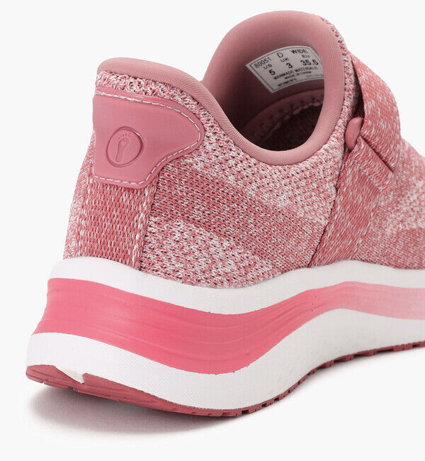 Orthofeet「【オーソフィート】ナヤ ワイド/レッド テキスタイル/シューズ レディース」|スニーカー|