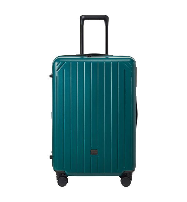 MILESTO「拡張式キャリー 75-81Lサイズ サイドストッパー付」|キャリーケース|グリーン