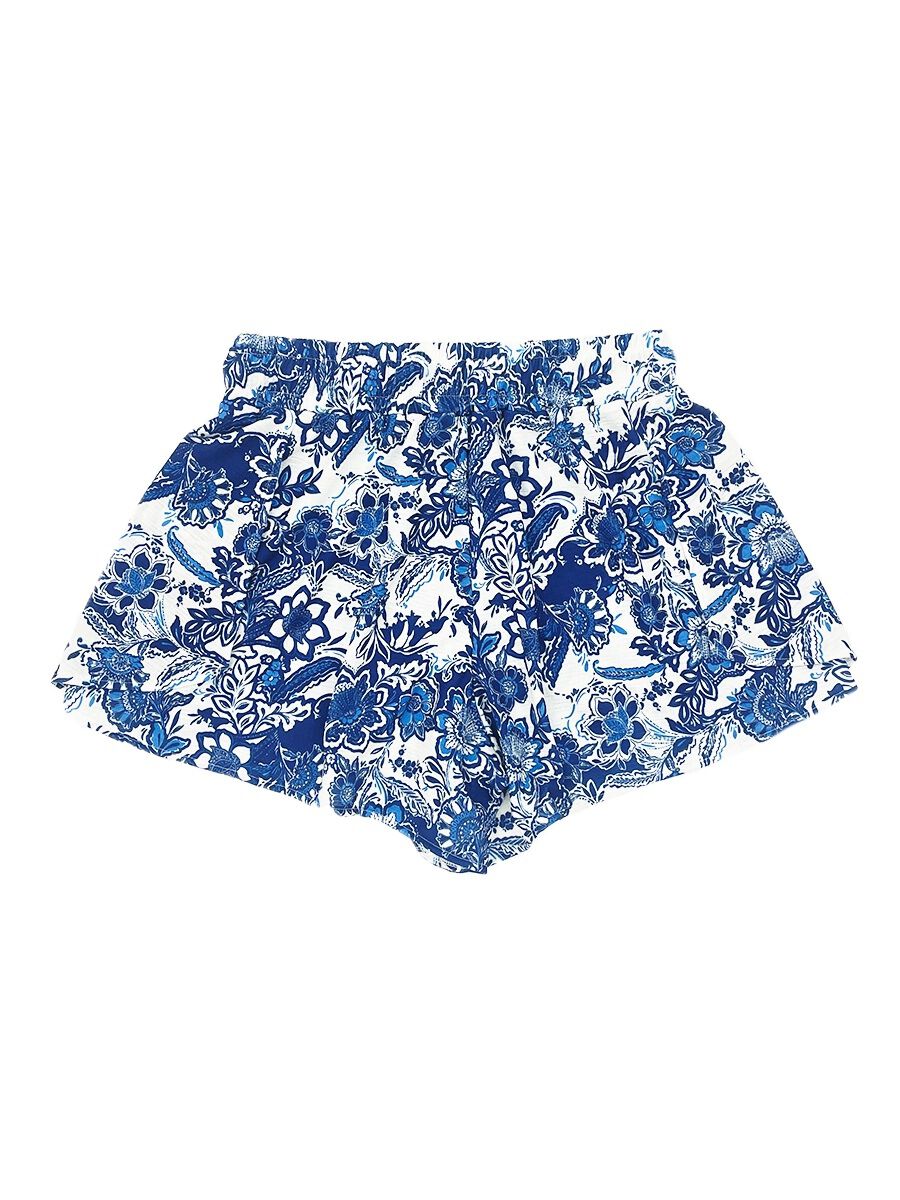 PEAK&PINE「エスニック更紗柄ショートパンツ」|ショーツ|