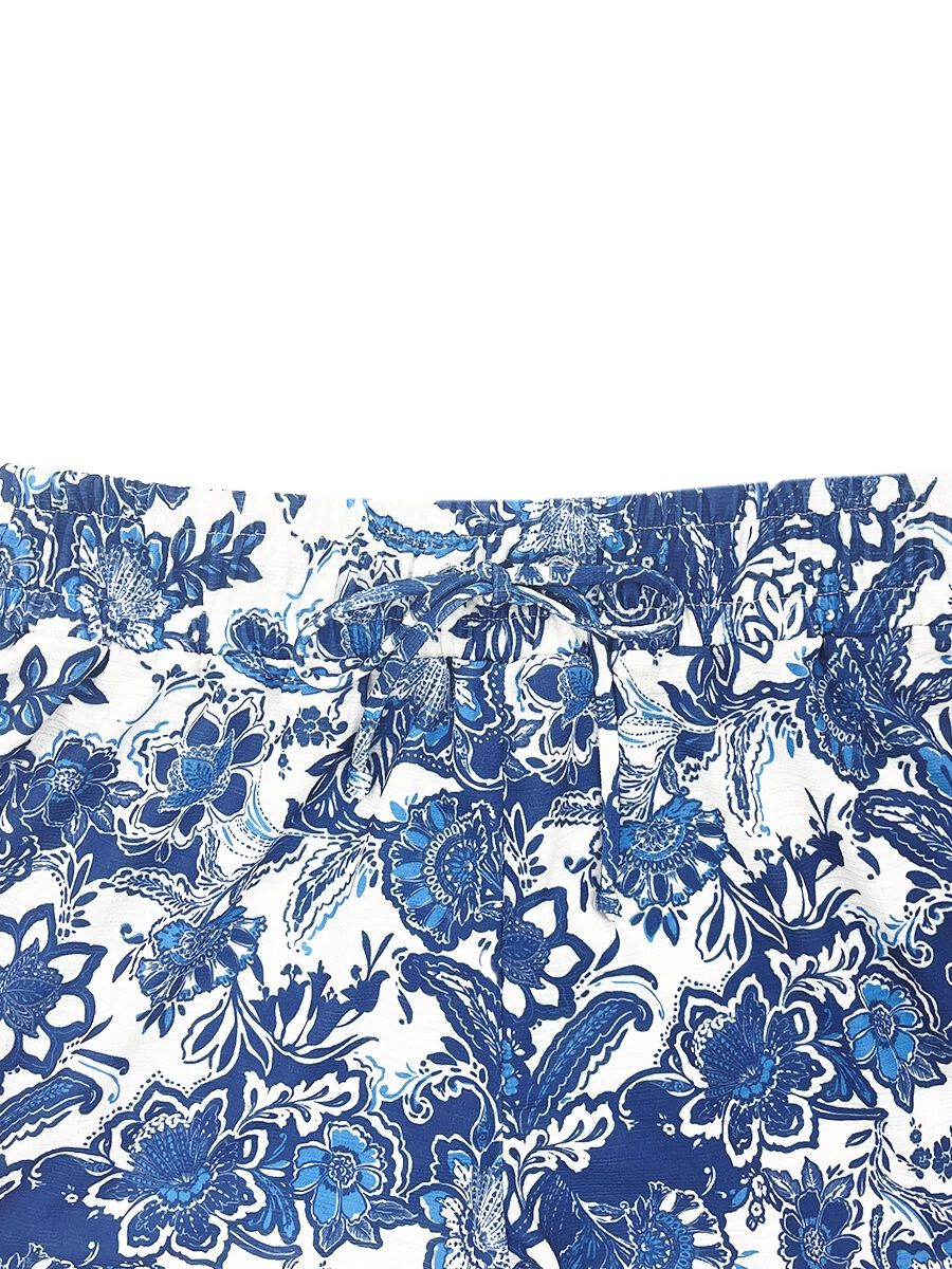 PEAK&PINE「エスニック更紗柄ショートパンツ」|ショーツ|