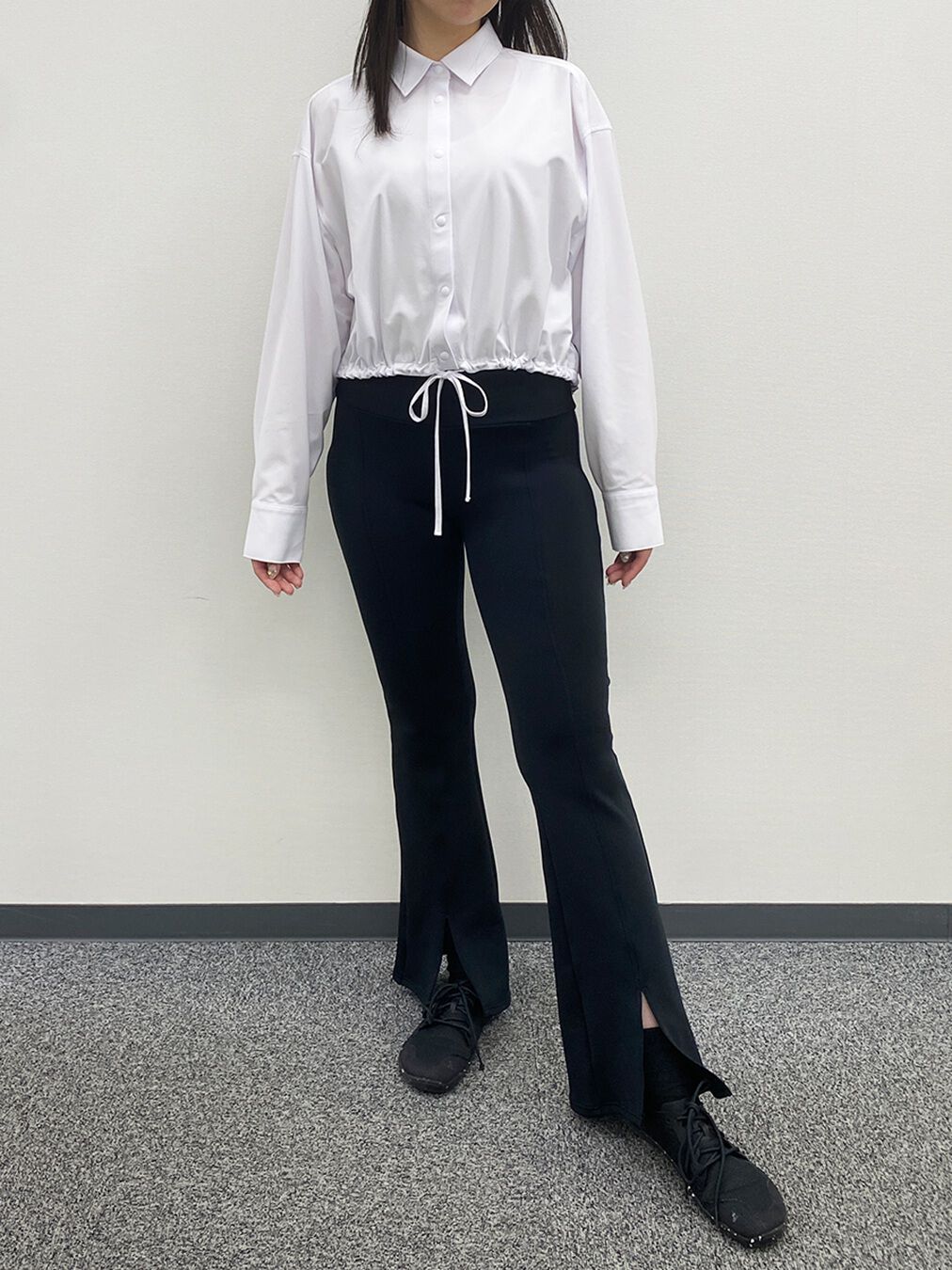 ALBOVE「美脚フレアデザインレギンス」|スポーツ|