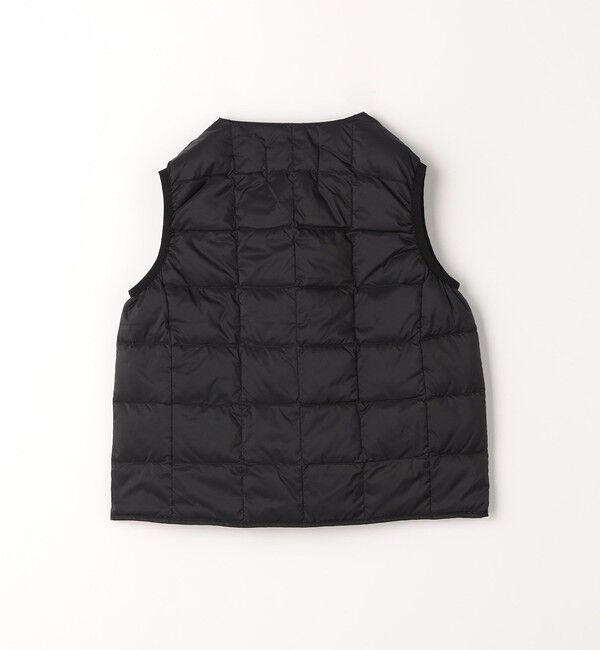 UNITED ARROWS green label relaxing「＜TAION＞ベーシック Vネックボタン インナーダウンベスト / キッズ  110cm-130cm」|ダウンベスト・ベスト|