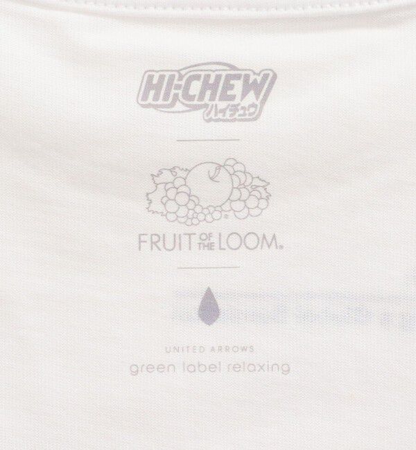 UNITED ARROWS green label relaxing「【別注】＜ハイチュウ&times;FRUIT OF THE LOOM&times;GLR＞ Tシャツ / キッズ」|Tシャツ・カットソー|
