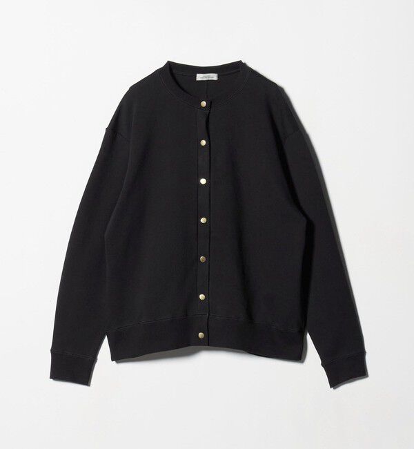 UNITED ARROWS green label relaxing「メタル調 ドットボタン カーディガン」|カーディガン|