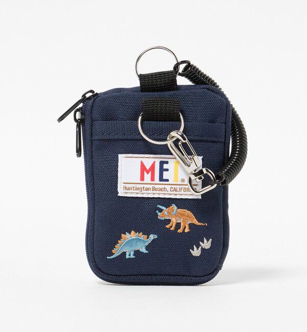 UNITED ARROWS green label relaxing「【別注】＜MEI＞キーポーチ（恐竜） / キッズ」|その他|NAVY