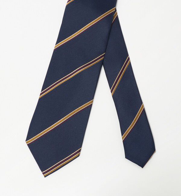 UNITED ARROWS green label relaxing「GLR シルク2 8.0cm ストライプ1 ネクタイ」|ネクタイ・蝶ネクタイ|