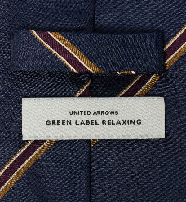 UNITED ARROWS green label relaxing「GLR シルク2 8.0cm ストライプ1 ネクタイ」|ネクタイ・蝶ネクタイ|