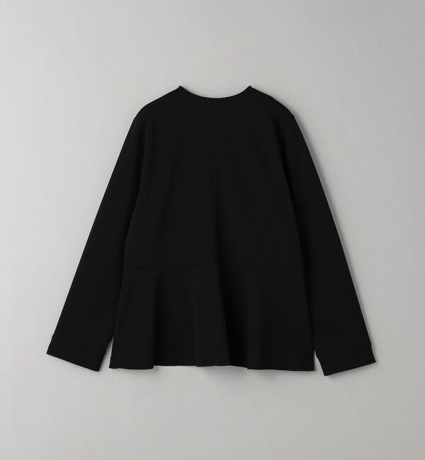 BEAUTY&YOUTH UNITED ARROWS「【WEB限定 Wardrobe DAILY MINIMAL】ペプラム Vネックプルオーバーカットソー」|Tシャツ・カットソー|