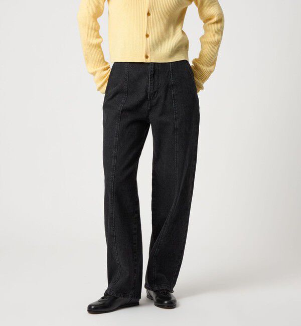 STEVEN ALAN「＜Steven Alan＞13OZ デニム タルパンツ」|デニム|BLACK