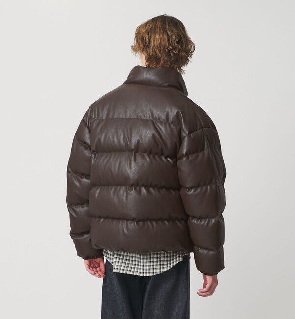 MONKEY TIME「レザーライク ダウン ジャケット」|その他|