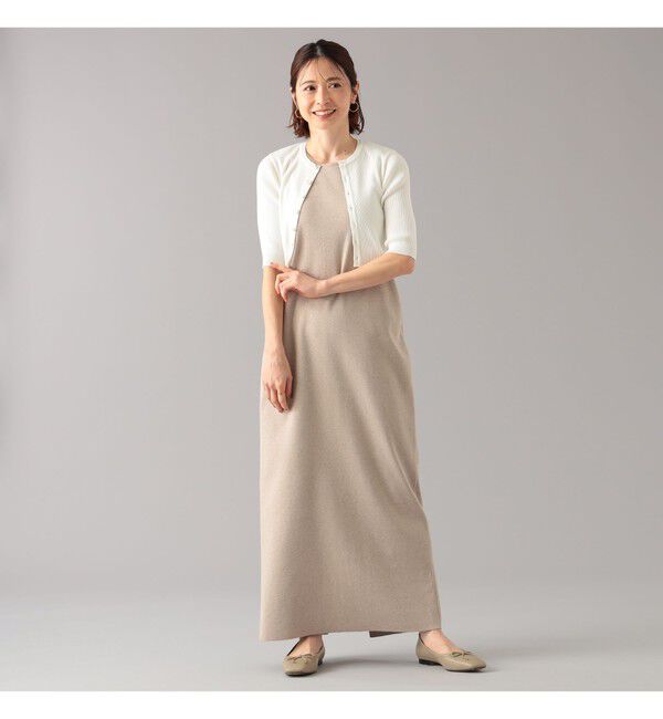 Demi-Luxe BEAMS 「AURALEE / GIZA HIGH GAUGE RIB KNIT SHORT CARDIGAN」|ニット・セーター|