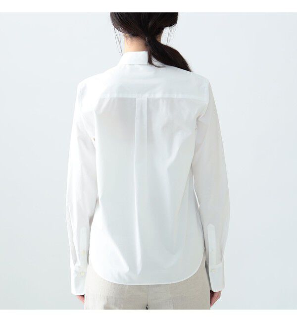 Demi-Luxe BEAMS 「AK+1 / 刺繍 レギュラーカラーシャツ」|シャツ・ブラウス|