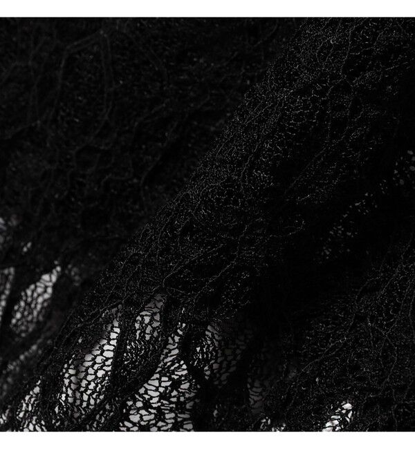 Ray BEAMS 「ストレッチレース クルーネック Tシャツ」|Tシャツ・カットソー|