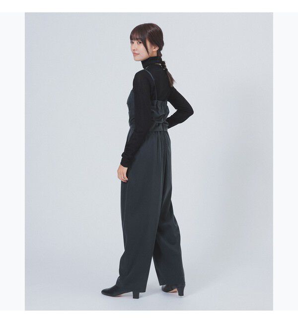 Demi-Luxe BEAMS 「キュプラ ドレープ オールインワン」|オールインワン|