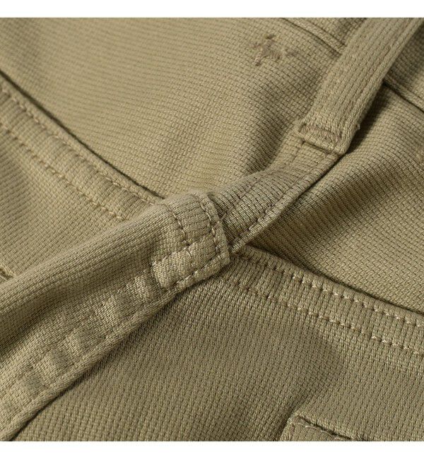 BEAMS PLUS「5 ポケット テーパード ピケ パンツ」|チノ|