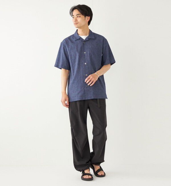 SHIPS Colors 「SHIPS Colors:コットンリネン COOLMAX オープンカラー シャツ◇」|シャツ・ブラウス|
