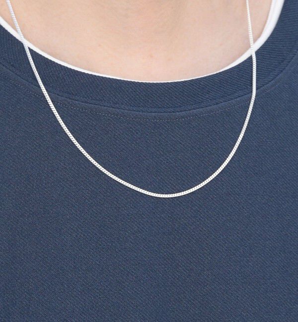 SHIPS any「SHIPS any: SLV925 55cm チェーン ネックレス」|ネックレス|