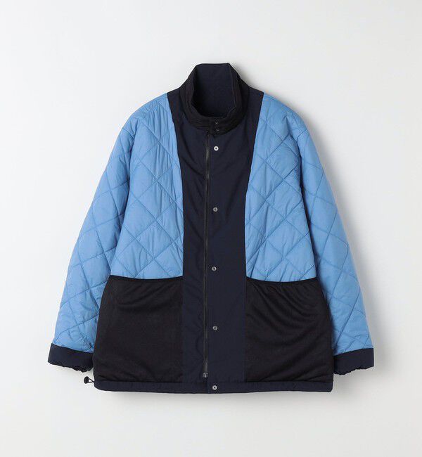 SHIPS any「SHIPS any:〈撥水・防風等〉多機能 中綿 2トーン スタンド ブルゾン◇」|ブルゾン・スタジャン|