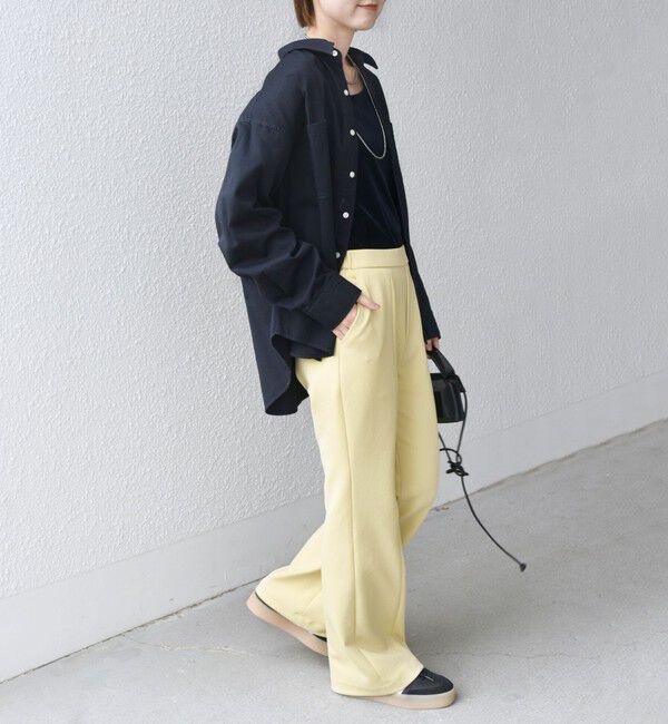 SHIPS for women「〈手洗い可能〉ストレッチ フレア パンツ」|その他|