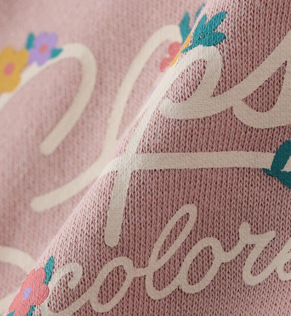 SHIPS Colors 「SHIPS Colors: 80～130cm / ショルダー レース ロゴ スウェット◇」|スウェット・ジャージ|