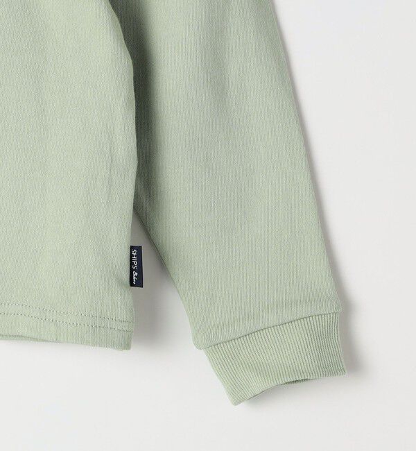 SHIPS Colors 「SHIPS Colors: 80～130cm / ショルダー レース ロゴ スウェット◇」|スウェット・ジャージ|