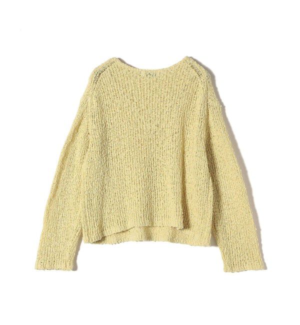 SHIPS for women「〈手洗い可能〉ループヤーン ボートネック プルオーバー」|ニット・セーター|