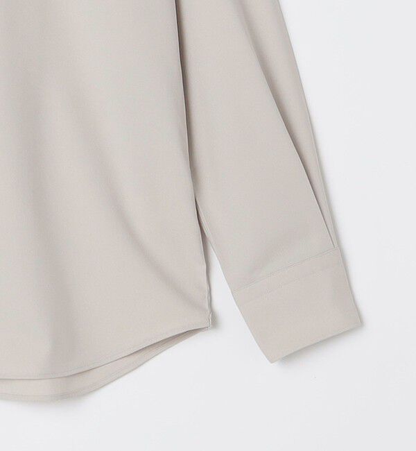 SHIPS Colors 「SHIPS Colors:ノーアイロン ウールライク ワイドカラー シャツ◇」|シャツ・ブラウス|