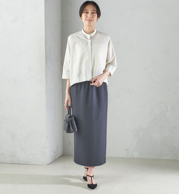 SHIPS for women「〈手洗い可能〉ストライプ 羽織 シャツ」|シャツ・ブラウス|