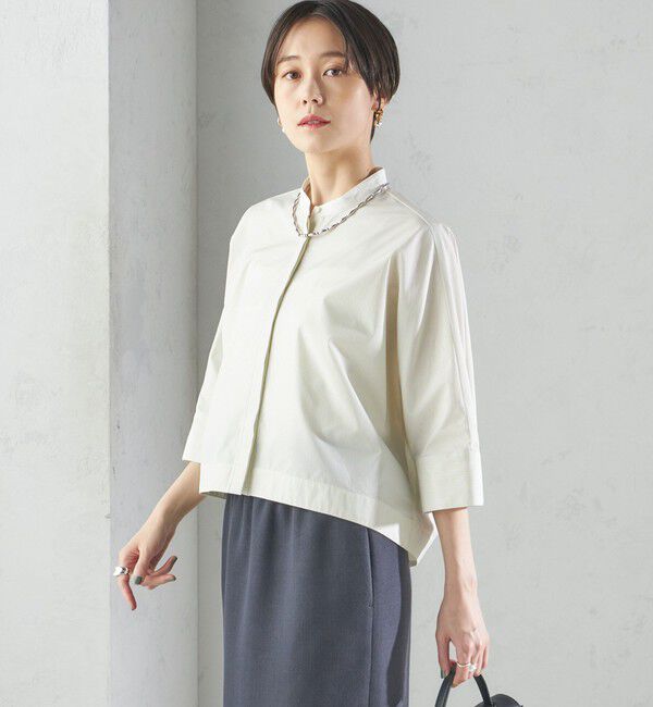 SHIPS for women「〈手洗い可能〉ストライプ 羽織 シャツ」|シャツ・ブラウス|