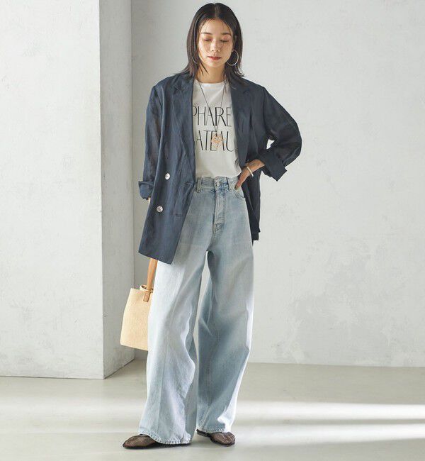 SHIPS for women「〈手洗い可能〉ラミー 4 シアー ジャケット」|テーラードジャケット|