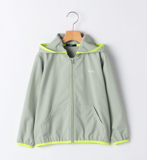 SHIPS KIDS「SHIPS KIDS:100～130cm /〈UVカット〉ジップ パーカ」|パーカー|
